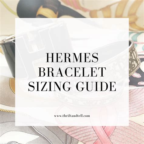 hermes cdc bracelet size chart|Hermes bracelet white and silver.